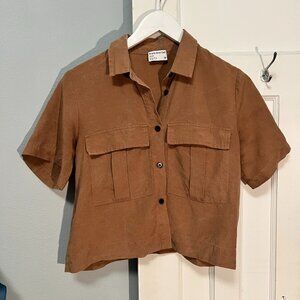 XS Short sleeve Frank & Oak shirt